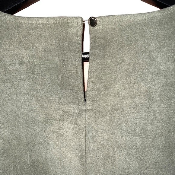 Vince Camuto Faux Suede Top Blouse Size M‎ - Picture 7 of 11